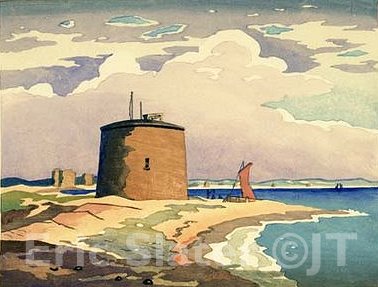The Martello Tower by
                        Eric Slater, copyright © James Trollope
